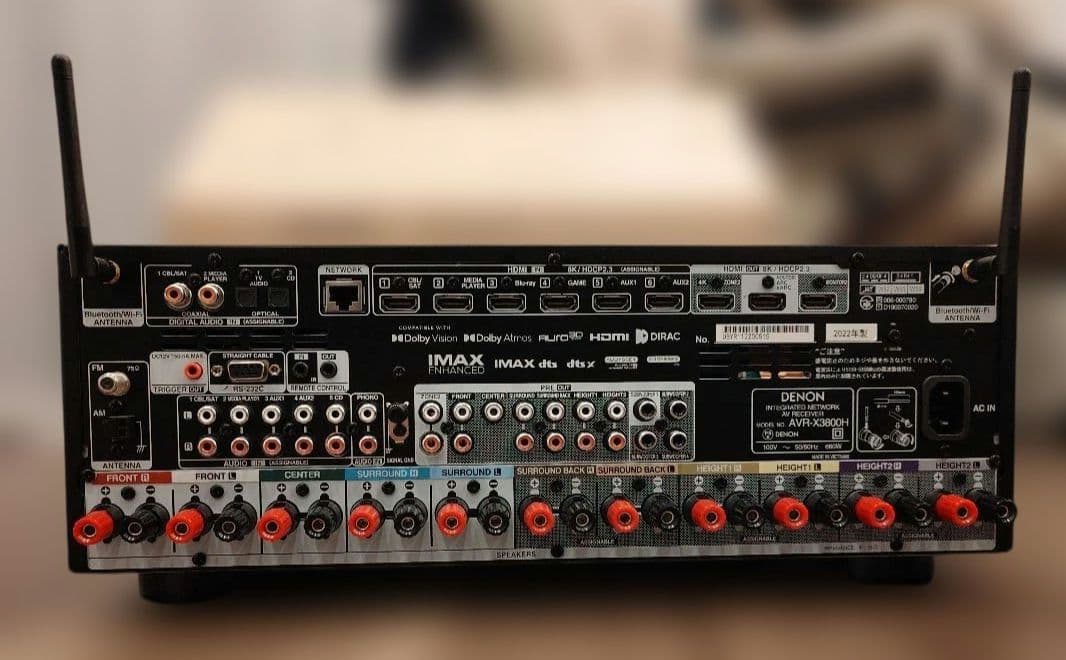 Denon AVR-X3800H デノン AVアンプ