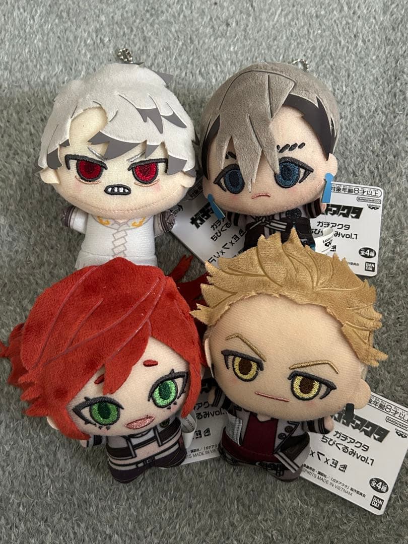 ガチアクタ　ちびぐるみ　ルド　ザンカ　エンジン　リオウ　全種セット
