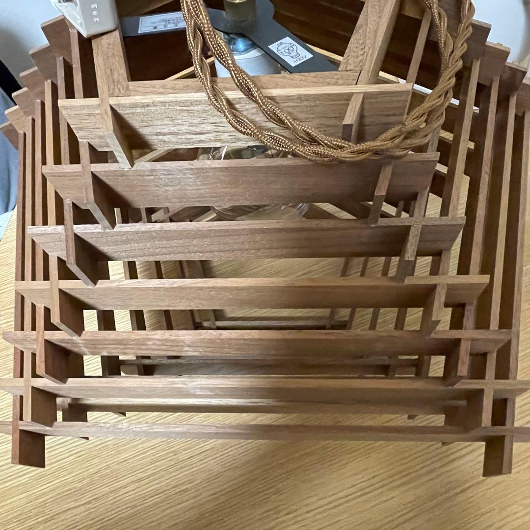 ウニコ　ZEONG APROZ 木製ペンダントライト 階層デザイン