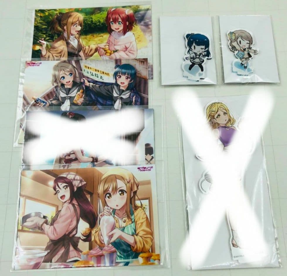 ラブライブ サンシャイン オンラインくじ ミニアクリルスタンド ブロマイド