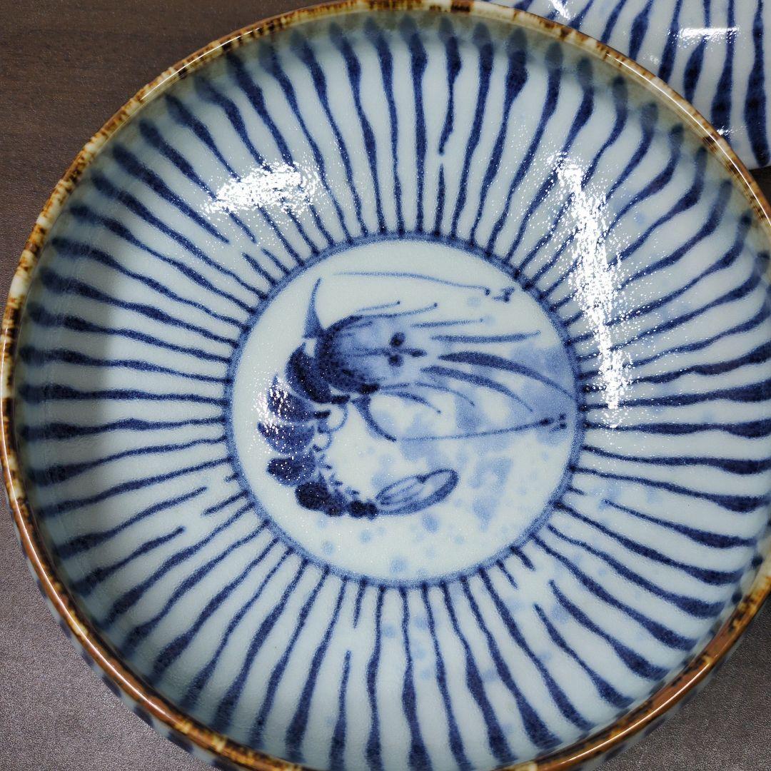 d*7様 斉山窯 太田恵 作 色絵 丼＆蓋物 2点 セット