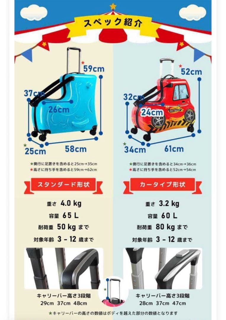 本日のみお値下げ子供向けキャリーカート ピンク
