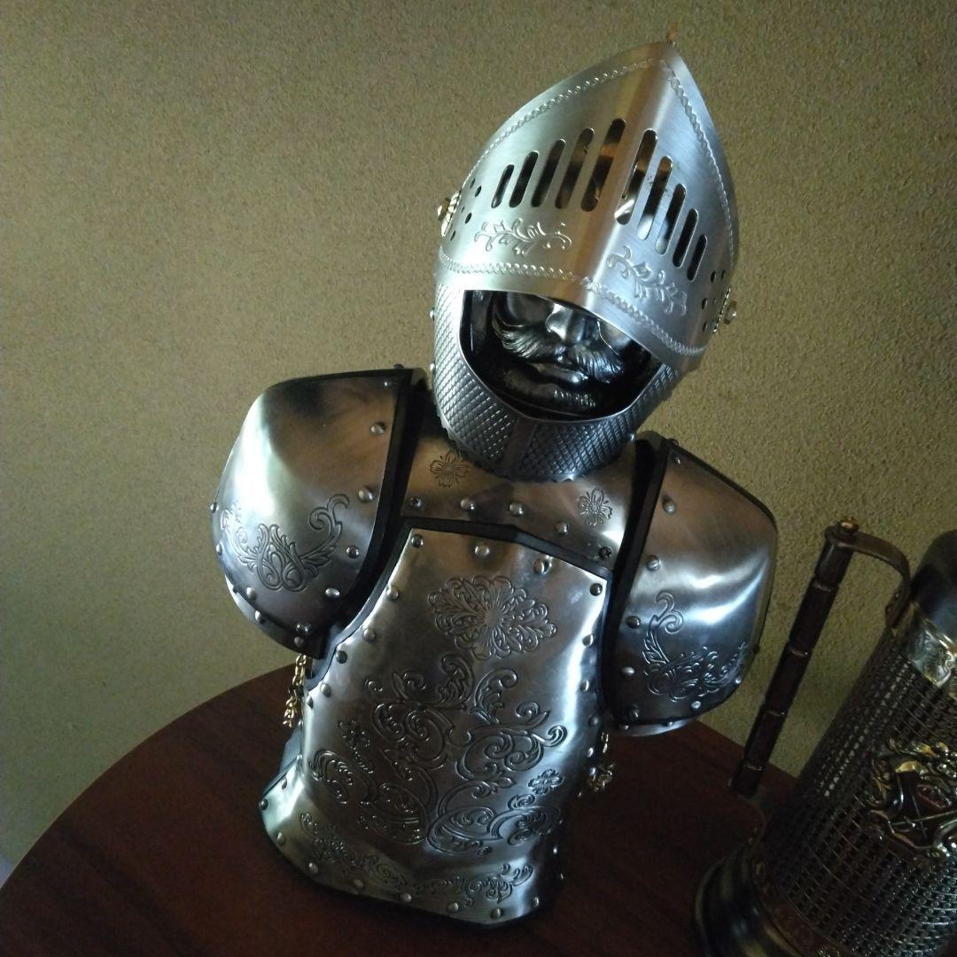 騎士の鎧 ウイスキー　ケース　 約30cm