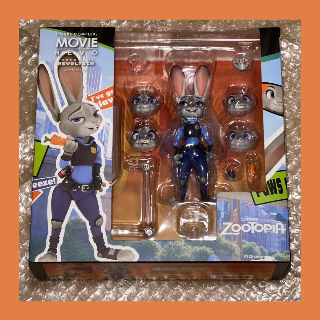 リボルテック ズートピア ジュディ・ホップス ムービーリボ 開封