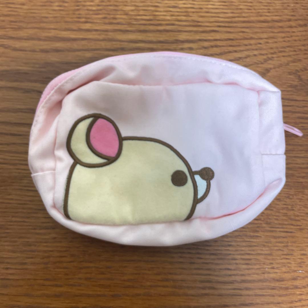 リラックマストア限定　リバーシブル￼ポーチ　コリラックマ