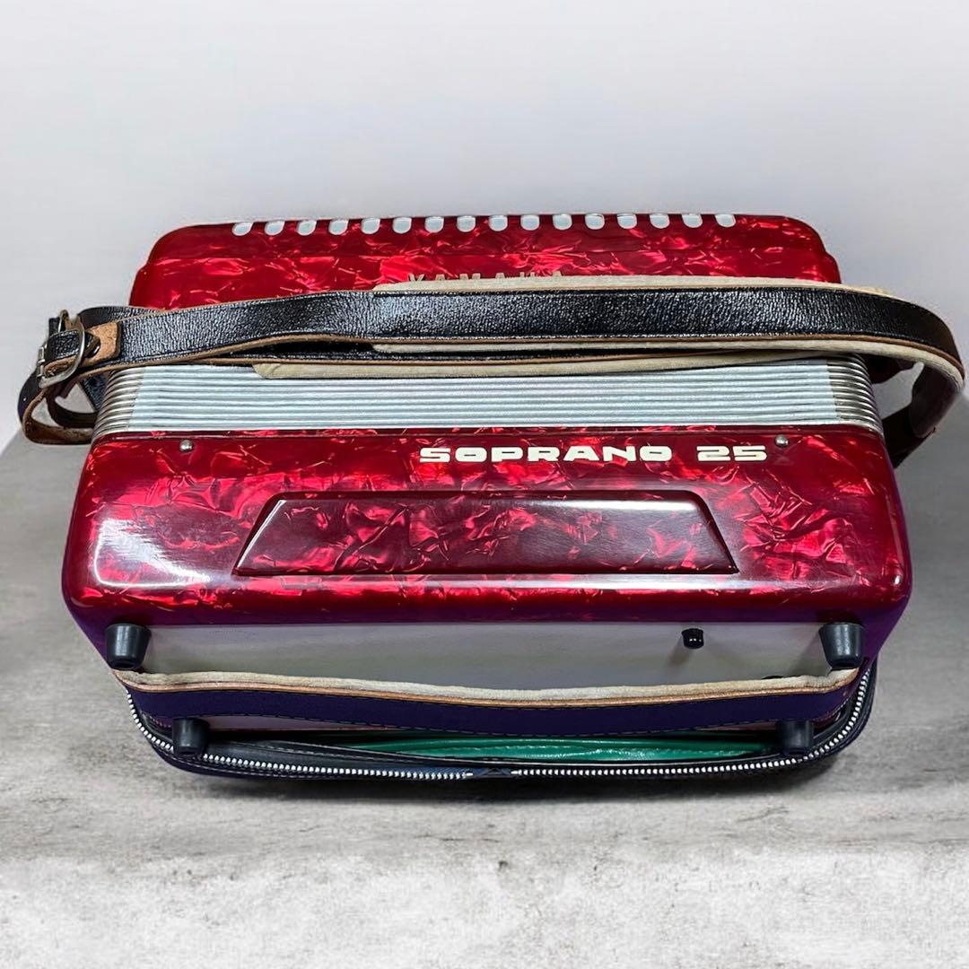 YAMAHA SOPRANO 25 アコーディオン ソフトケース付
