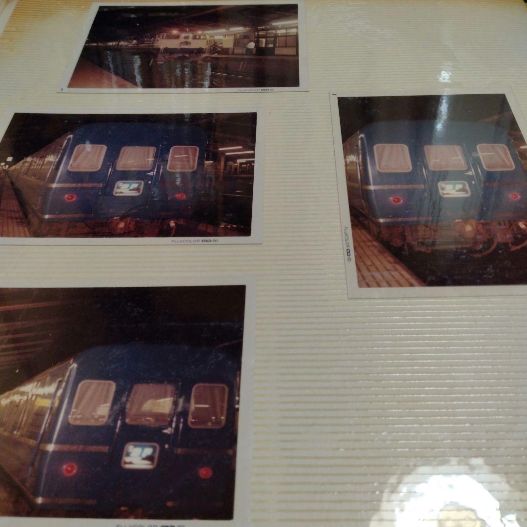 鉄道写真アルバム　総枚数82枚　EF58 EF65 寝台急行銀河　他