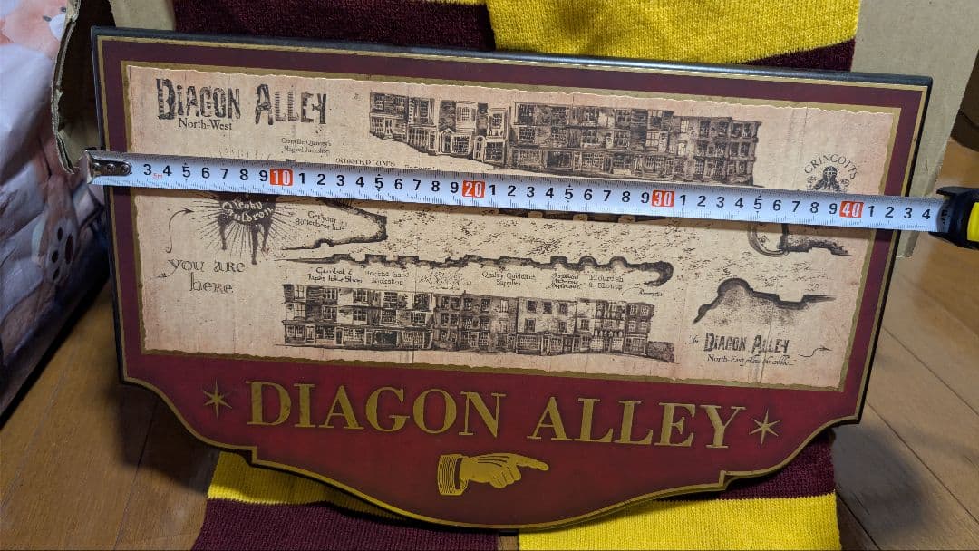 ハリー・ポッター ダイアゴン横丁 地図看板