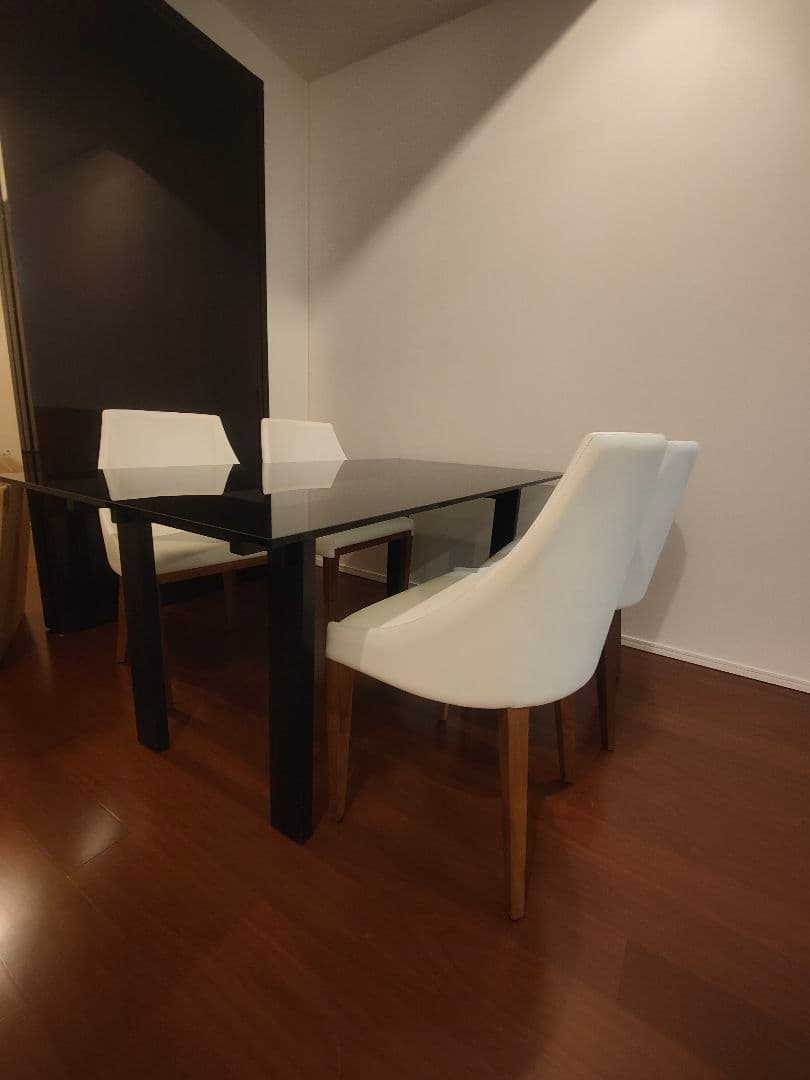 カッシーナ BLOOM 高級 ダイニングテーブル リビングテーブル ガラス天板