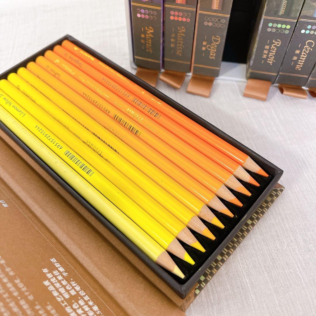 80本セット【新品/未使用】MARCO マルコ 色鉛筆 収納ケース付