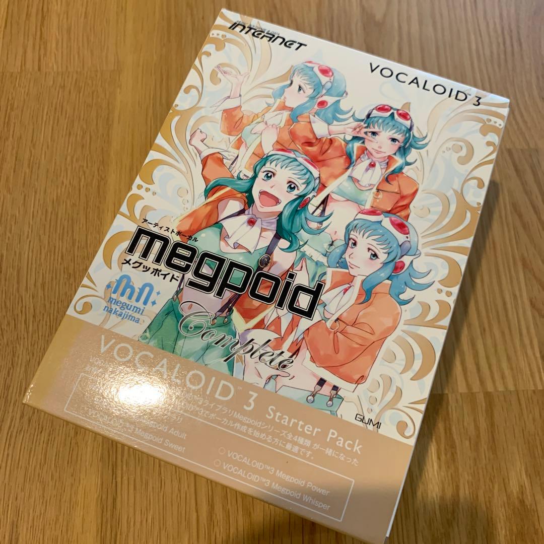 本日割引中VOCALOID3スターターMEGPOID COMPLETE