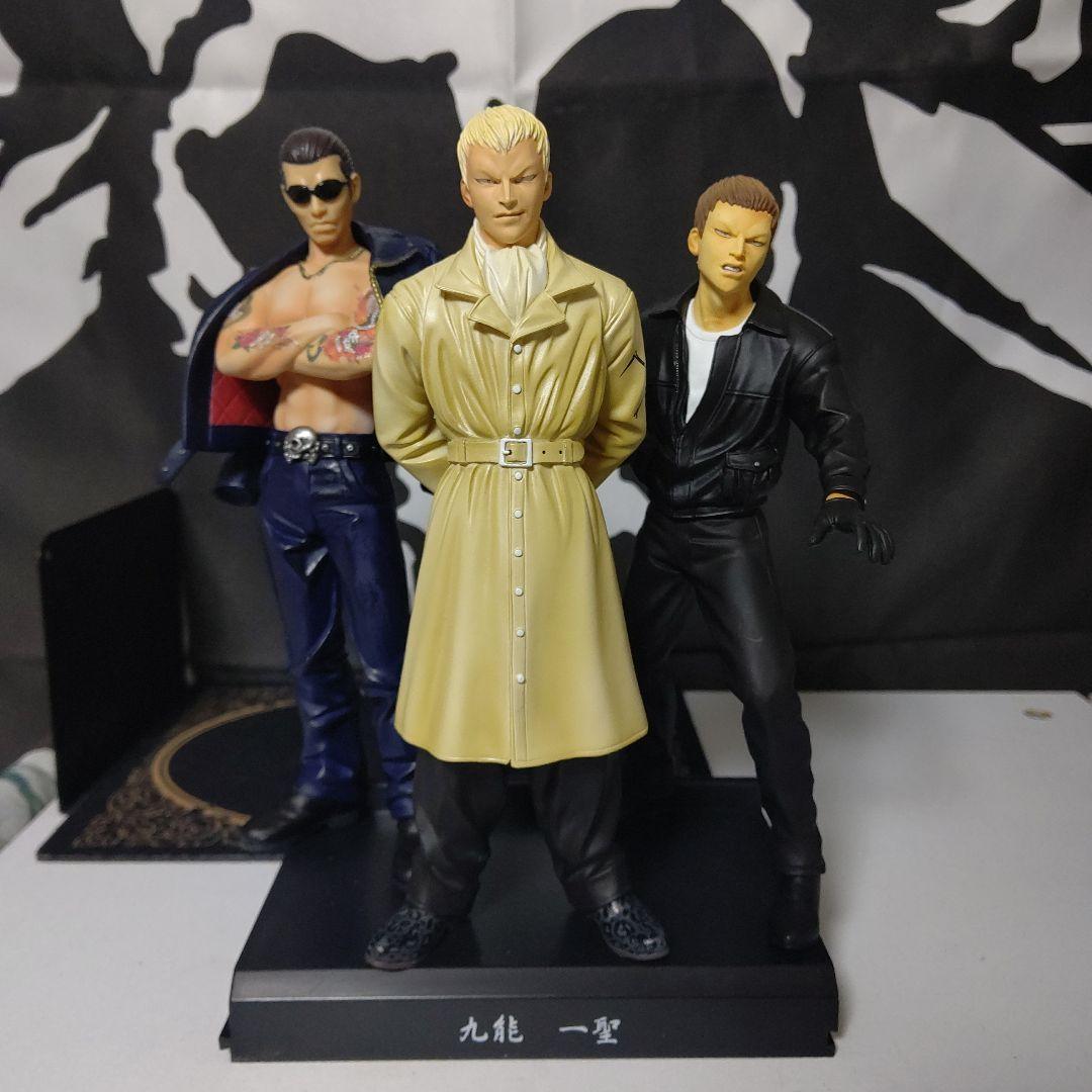 九能三兄弟　九能一聖　九能秀臣　九能龍信クローズフィギュア3体セット