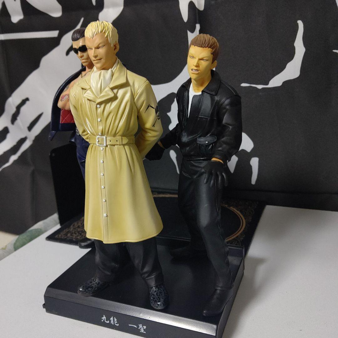 九能三兄弟　九能一聖　九能秀臣　九能龍信クローズフィギュア3体セット