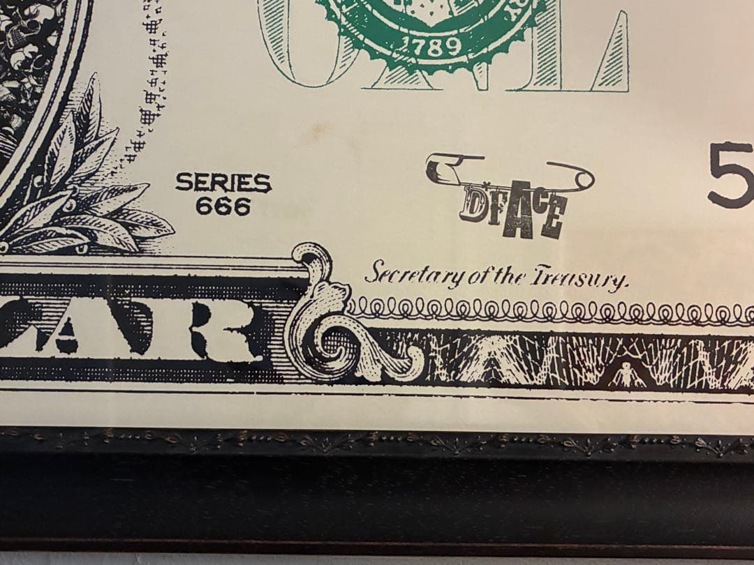 D*FACE One Doller 2007 シルクスクリーン