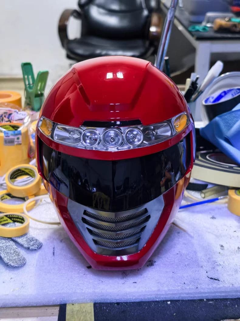 轟轟戦隊ボウケンジャー　ヘルメット 1：1 大人用 着用可能、特撮・コスプレ