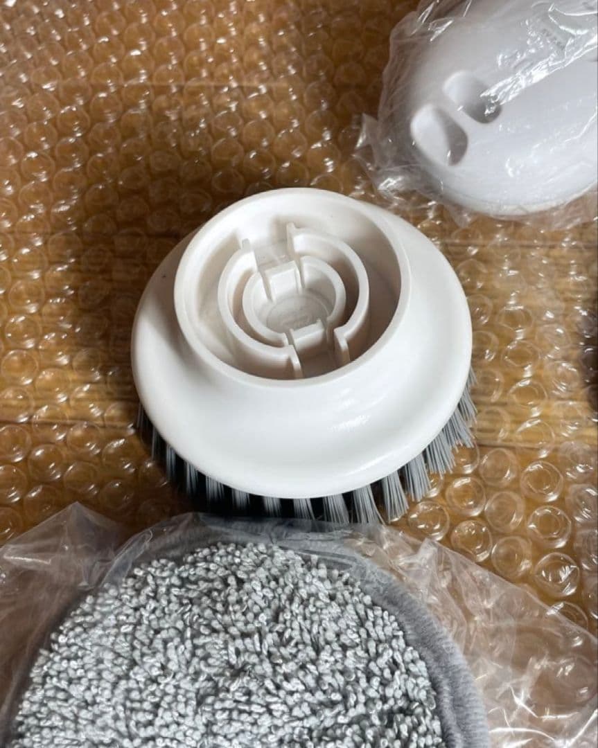 コードレス電動ブラシ XJR-J010 モップパッド 4枚付き