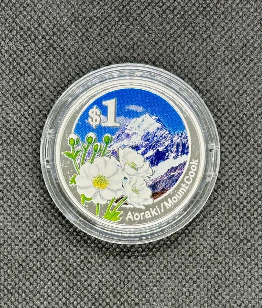 【美品】ニュージーランド 2007年 プルーフ銀貨 １NZドル ⑩