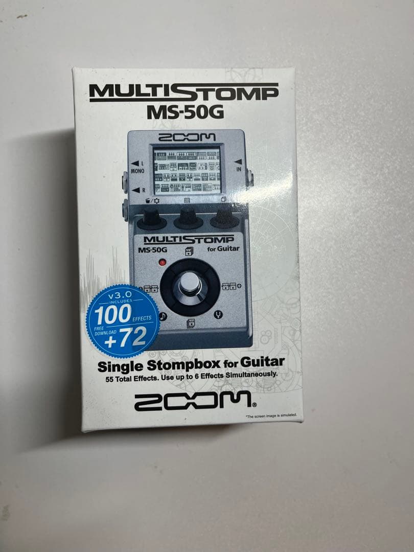 ZOOM MS-50G マルチエフェクター　〈新品同様〉