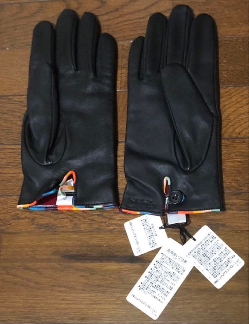 ポールスミス　黒　手袋