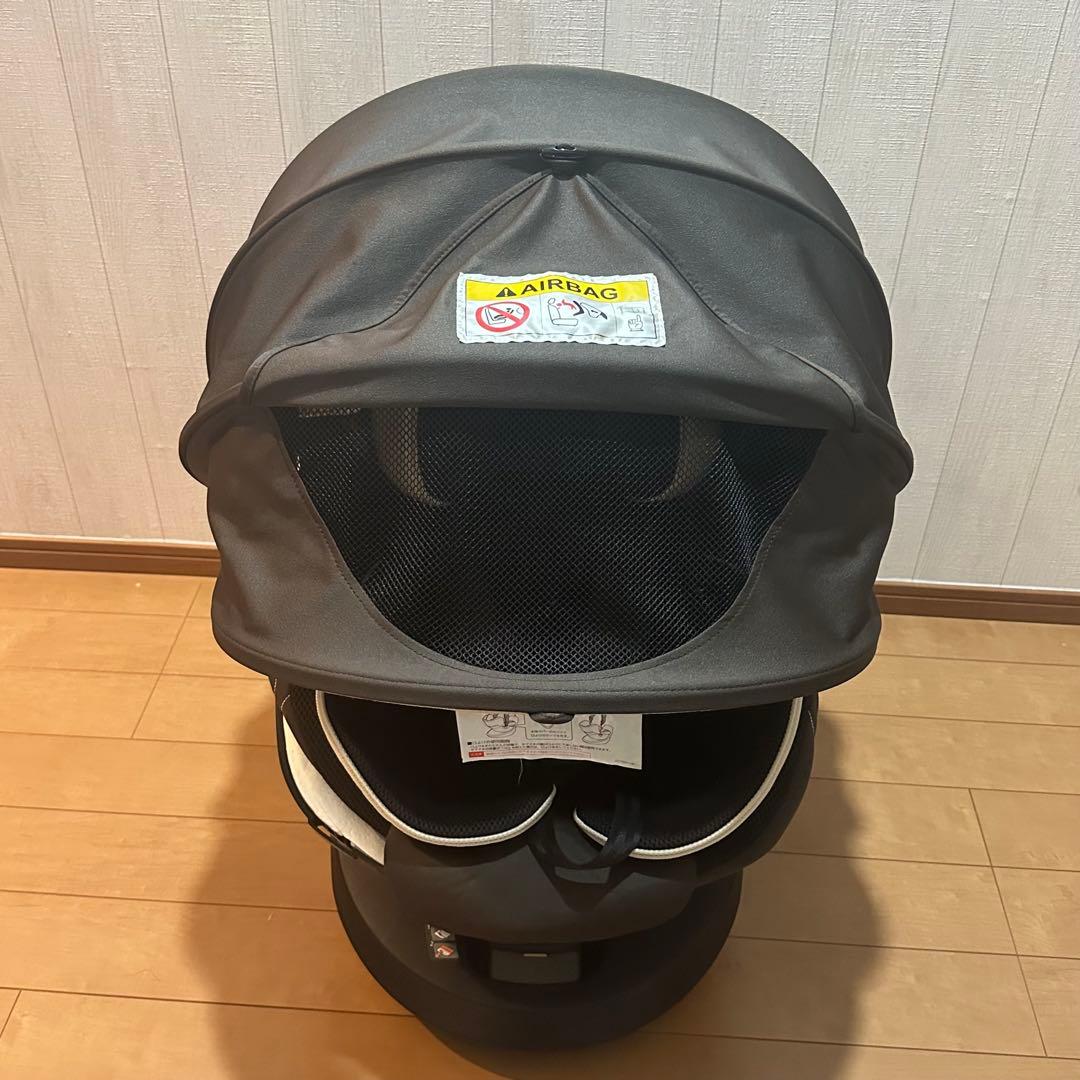 エールベベ クルット4i グランス チャイルドシート回転式 ISOFIXブラウン