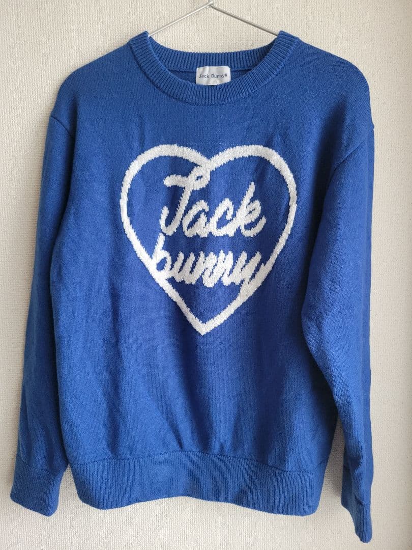 【Jack Bunny!!】 セーター ブルー サイズ2