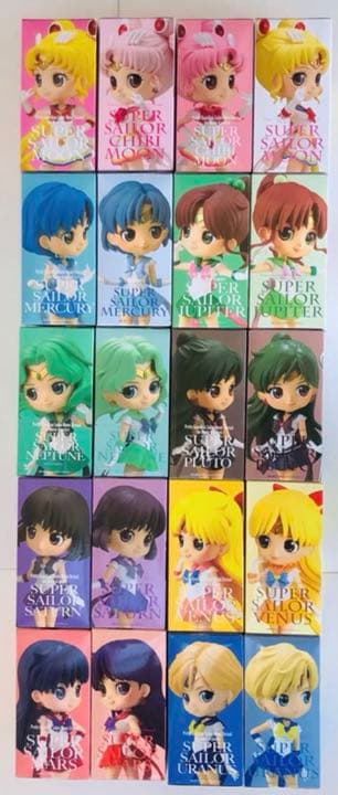 劇場版 美少女戦士セーラームーン Qposket 初版 コンプリート