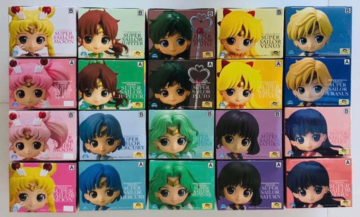 劇場版 美少女戦士セーラームーン Qposket 初版 コンプリート