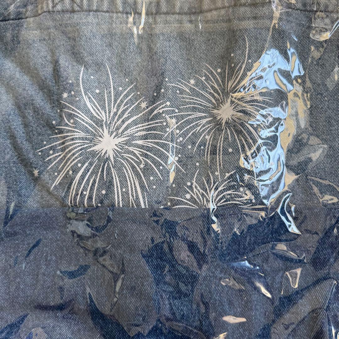 ミセスグリーンアップル FJORDデニムバッグ　トートバッグ　フィヨルド　ミセス