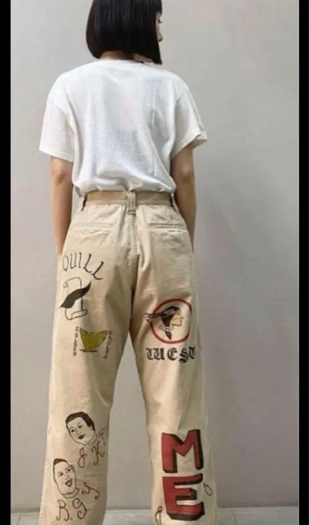 WESTOVERALLS Are You Different メモリアルパンツ