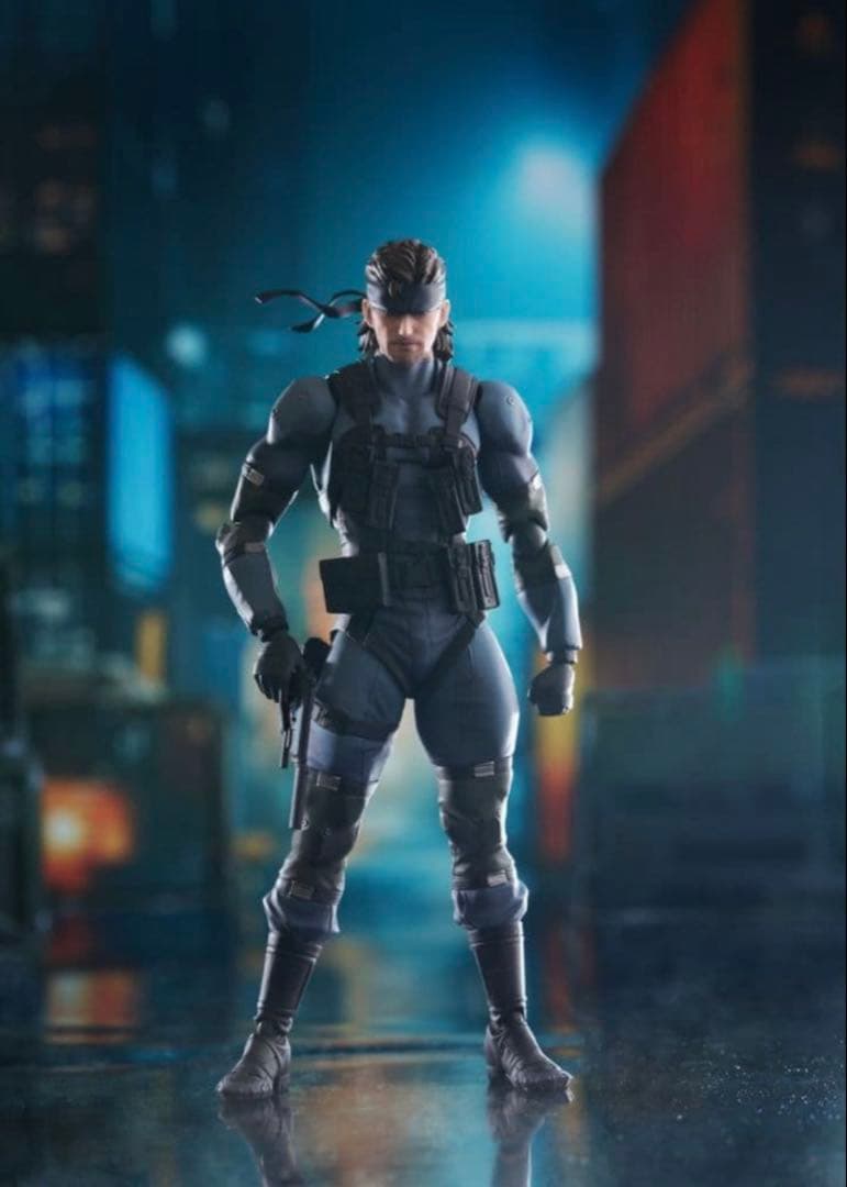 figma ソリッド・スネーク MGS2 ver. アップデート特典付新品