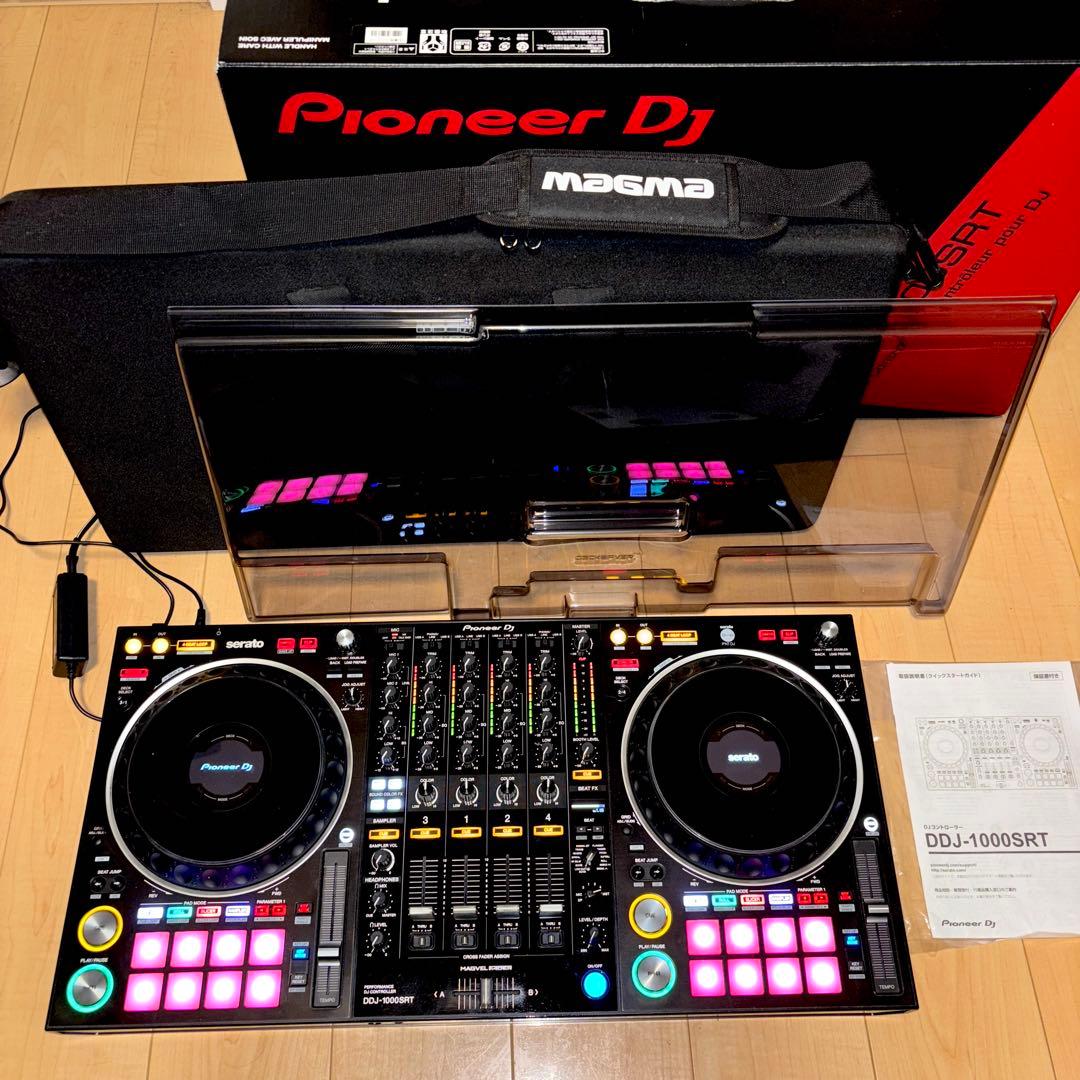 【名機】Pioneer DDJ-1000SRT・MAGMAケース ・カバー付き