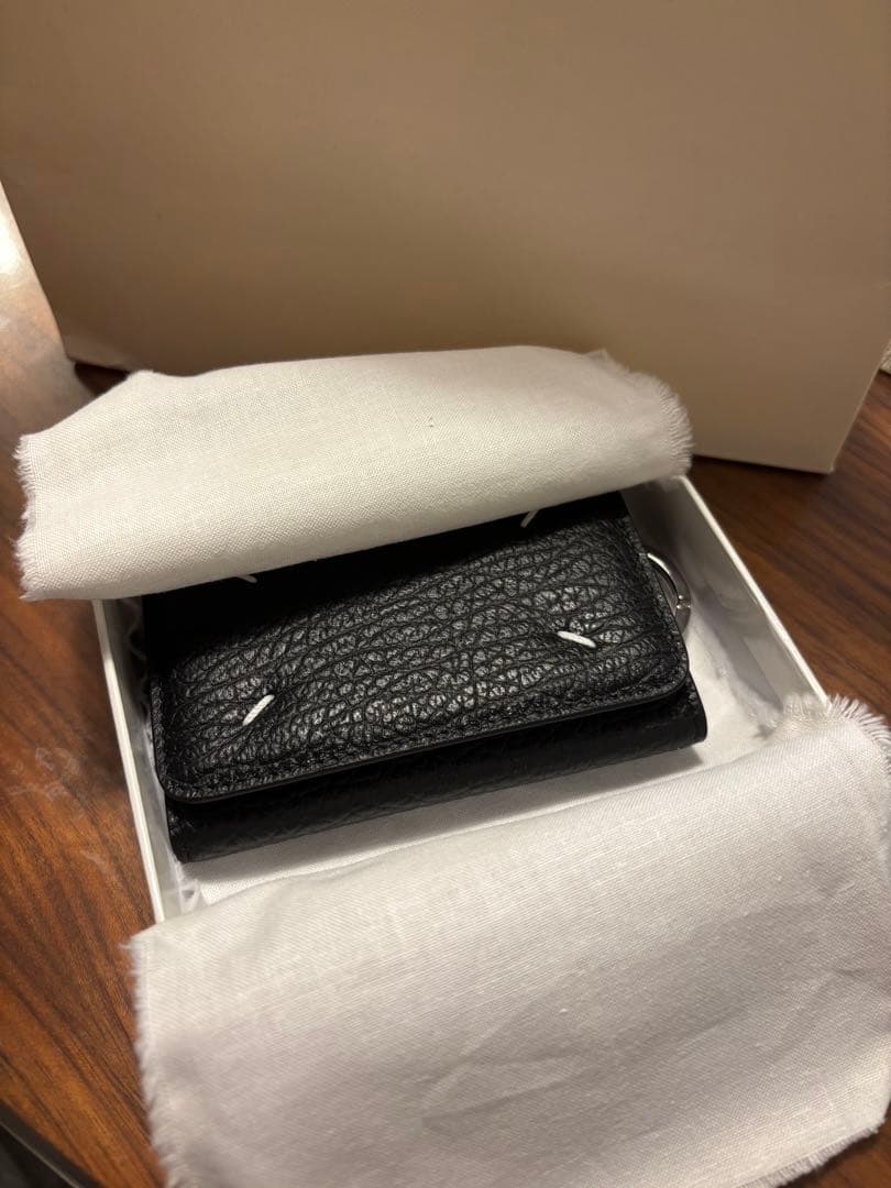 Maison Margiela ブラック キーケース SA3UA0001 メンズ