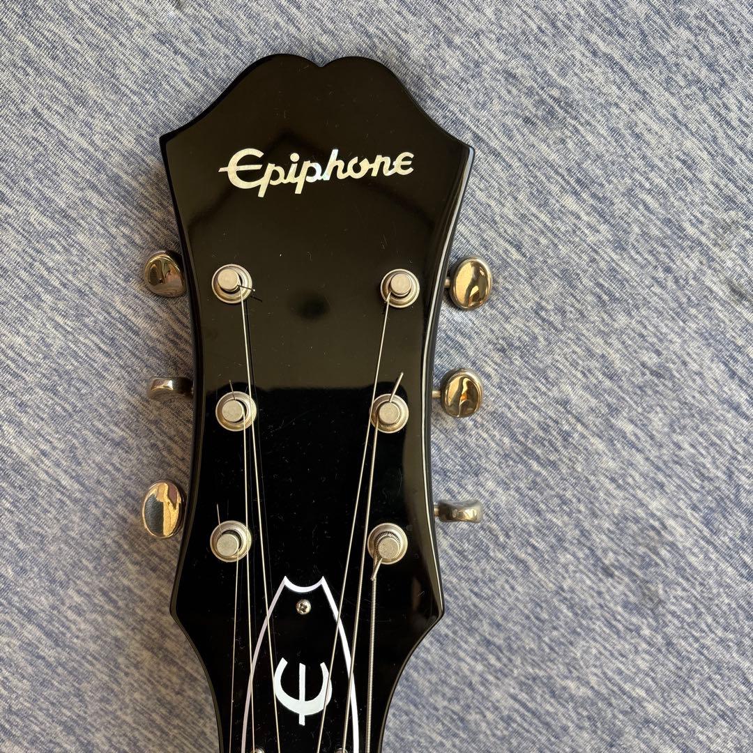 マクソンEpiphone セミアコースティックギター 2015年モデル