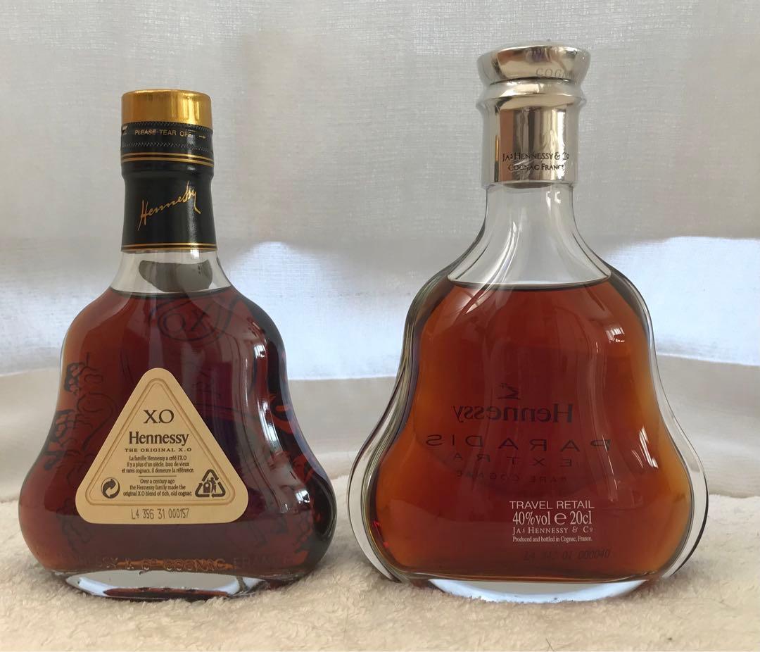 値下　未開封【ヘネシーXO &パラディエクスクルーシブコレクション】各200ml