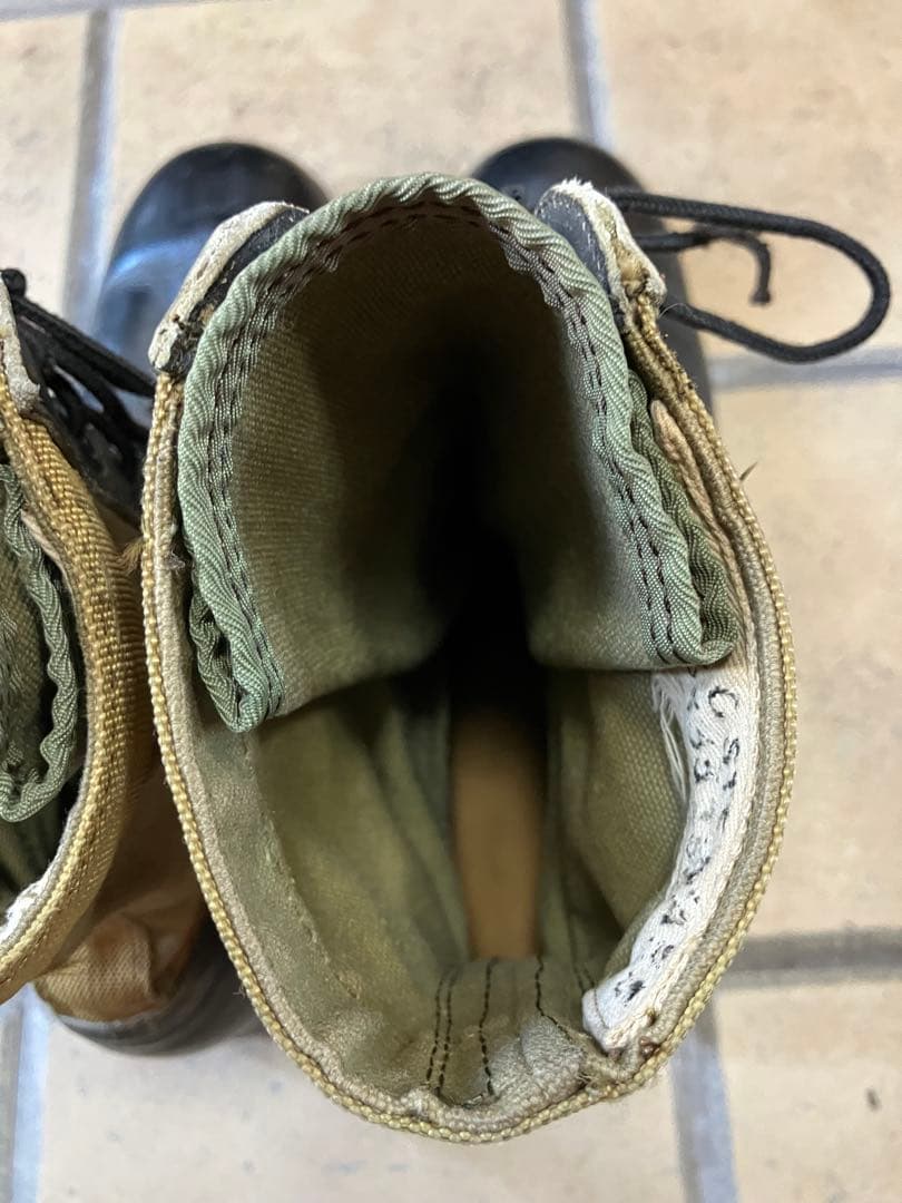 米軍実物　60's ジャングルブーツ　9R ①