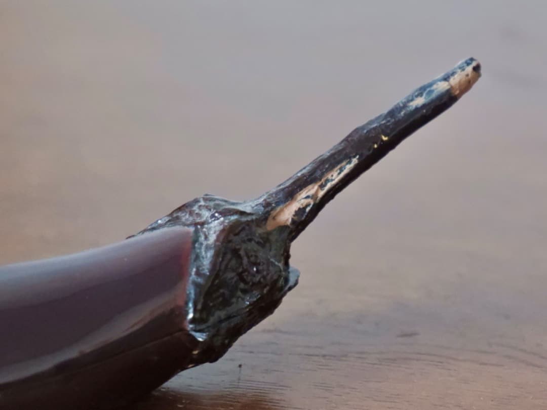 乾漆　茄子　香合　漆工芸　茶道具　香道具　箱付　Q2303