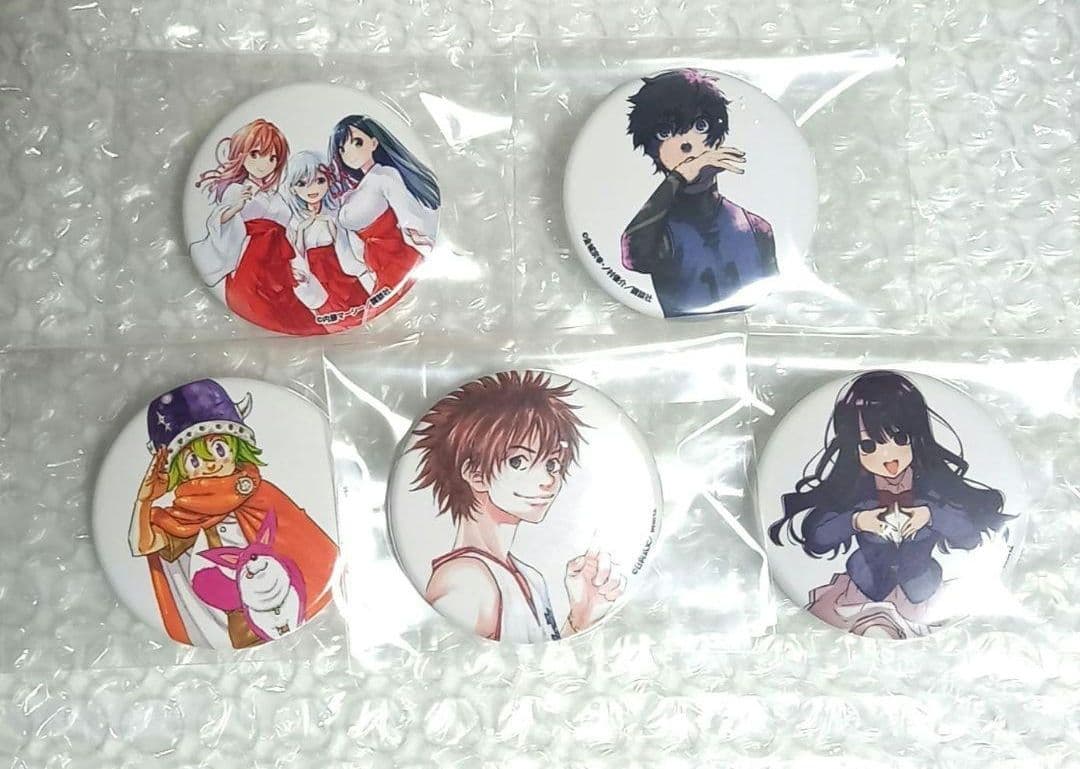 マガジン　全作品合同　缶バッジ　当選品　当選ブルーロック　潔世一　ブルロ　抽選品