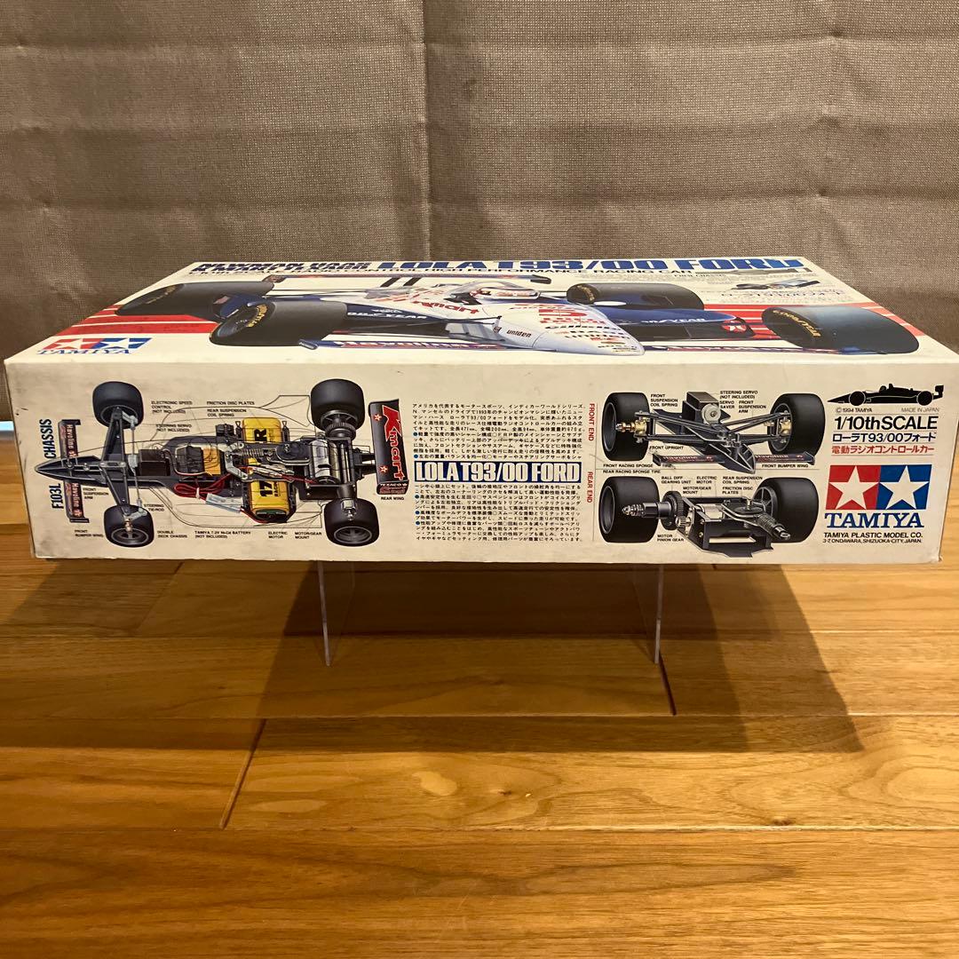 【希少】タミヤRC ローラT93/00フォード　F103Lシャーシ 組立途中