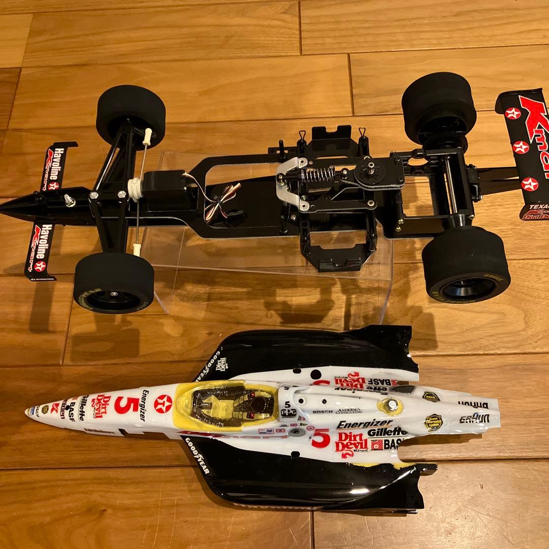 【希少】タミヤRC ローラT93/00フォード　F103Lシャーシ 組立途中