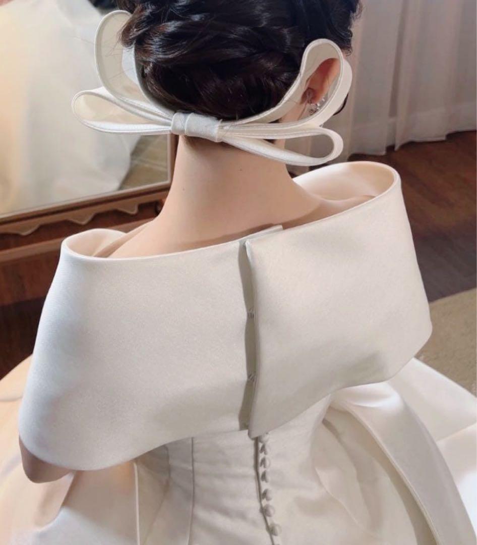 【正規品・美品】【1stオーナー】エマリーエ リボンボンネMサイズ