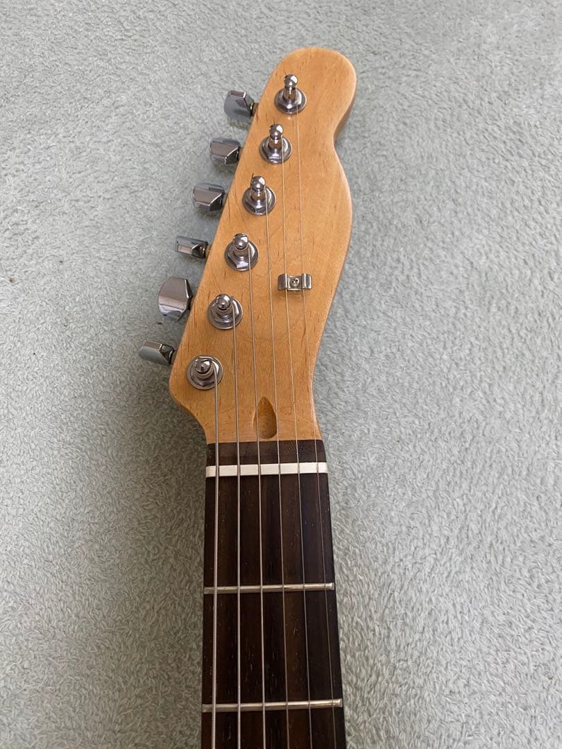 テレキャスター サンバースト　バインディング加工