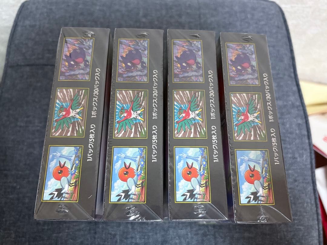 ポケモンカードゲーム ムニキスゼロ 4BOX シュリンク付き新品未開封