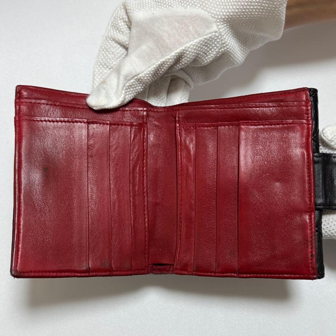 CHANEL シャネル 折り財布 ビコローレ ヴィンテージ Wホック ウォレット