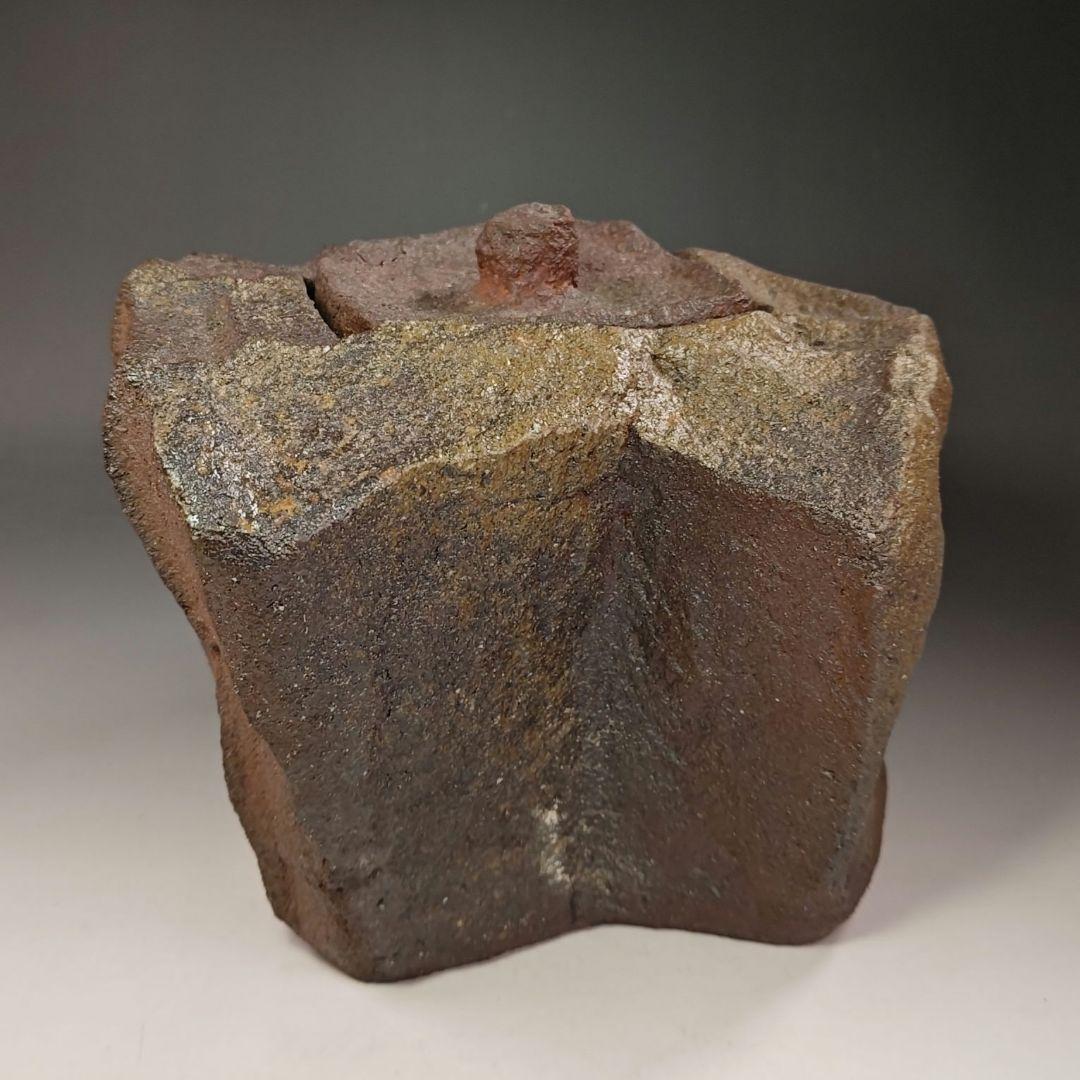 イ651 水指『作家物』『石景　水指　共箱』茶道具