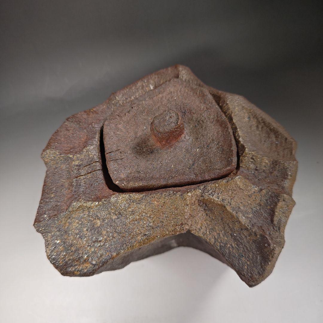 イ651 水指『作家物』『石景　水指　共箱』茶道具