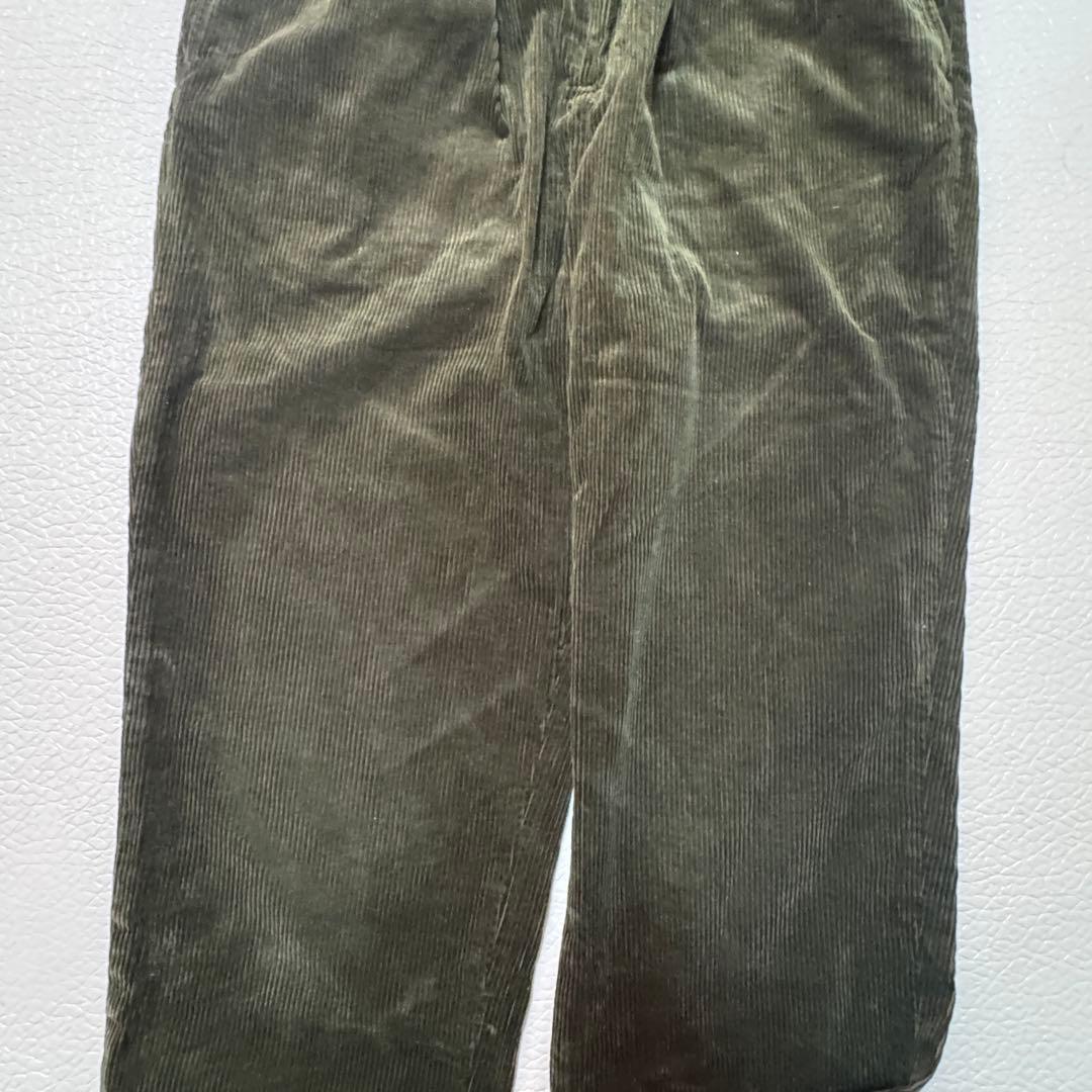 希少 ラルフローレン コーデュロイ ワークパンツ 34 ダークグリーン 太畝