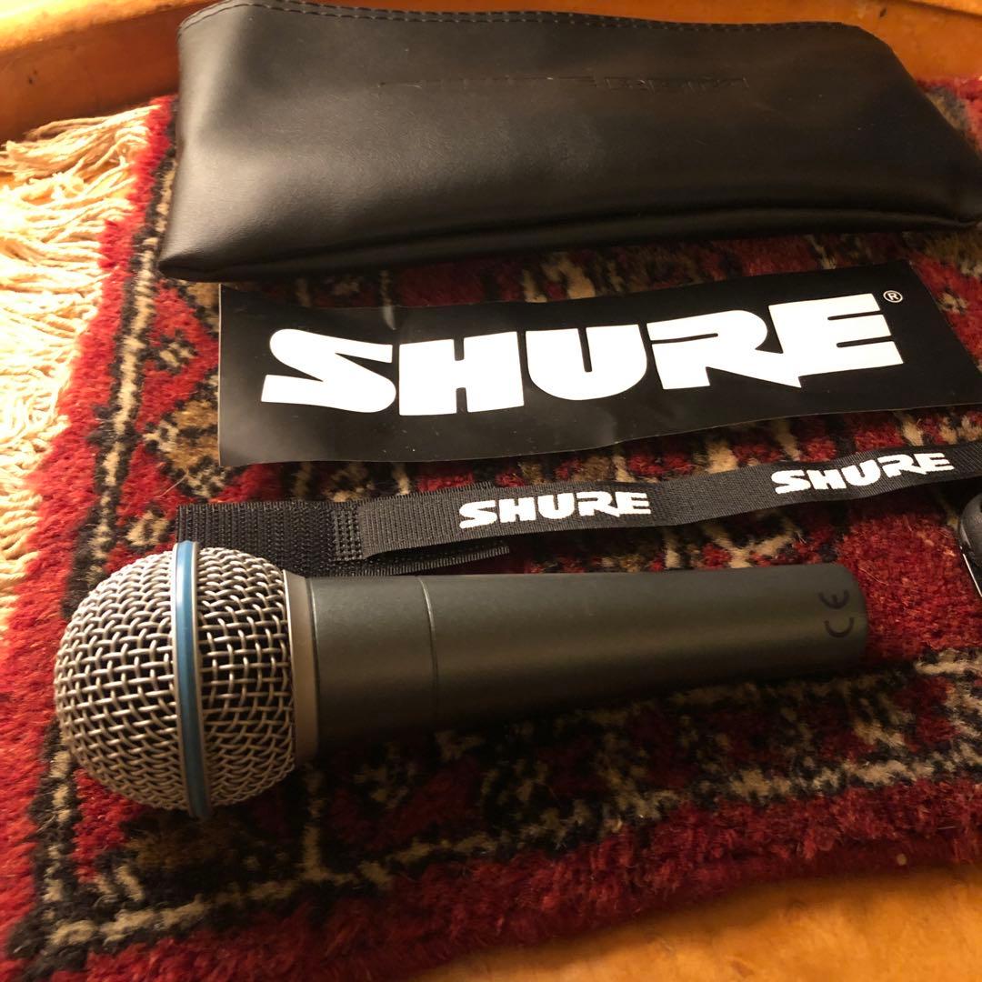 SHURE BETA58A ダイナミックマイク 定番マイク
