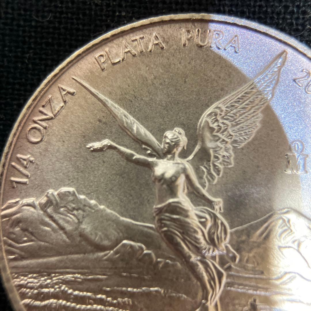 ダ*ー様 メキシコ リベルタード銀貨 2000年