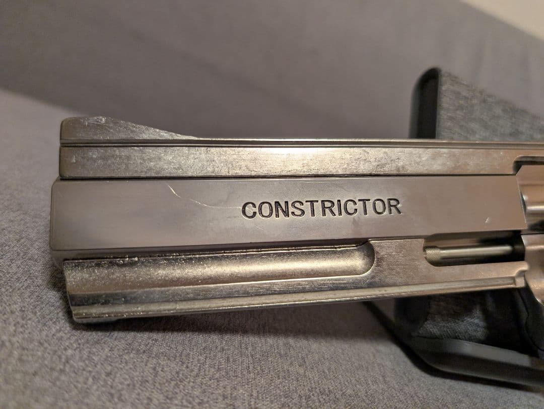 マルシン工業 ガスリボルバー コンストリクター シルバーABS