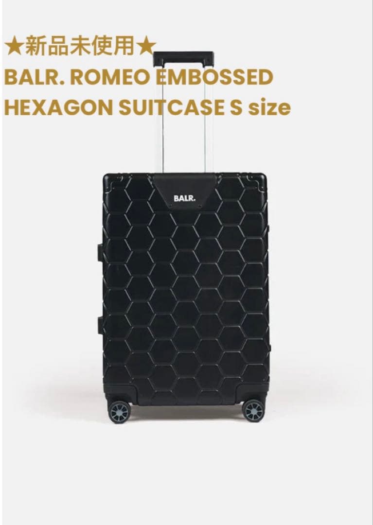 ★新品未使用★BALR. スーツケース Size：S